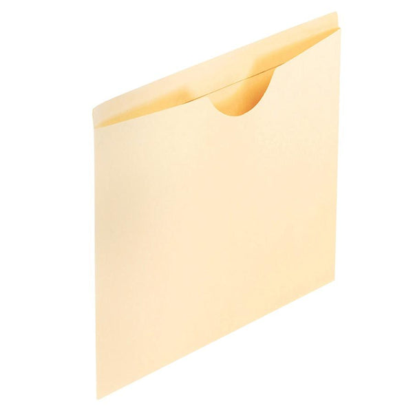 Chemise pochette en papier manille renforcé / Format lettre