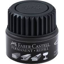 Marqueur permanent rechargeable - Noir