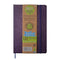 Cahier d'annotation en papier de pierre / Couverture violette - Studio d'art Shuffle
