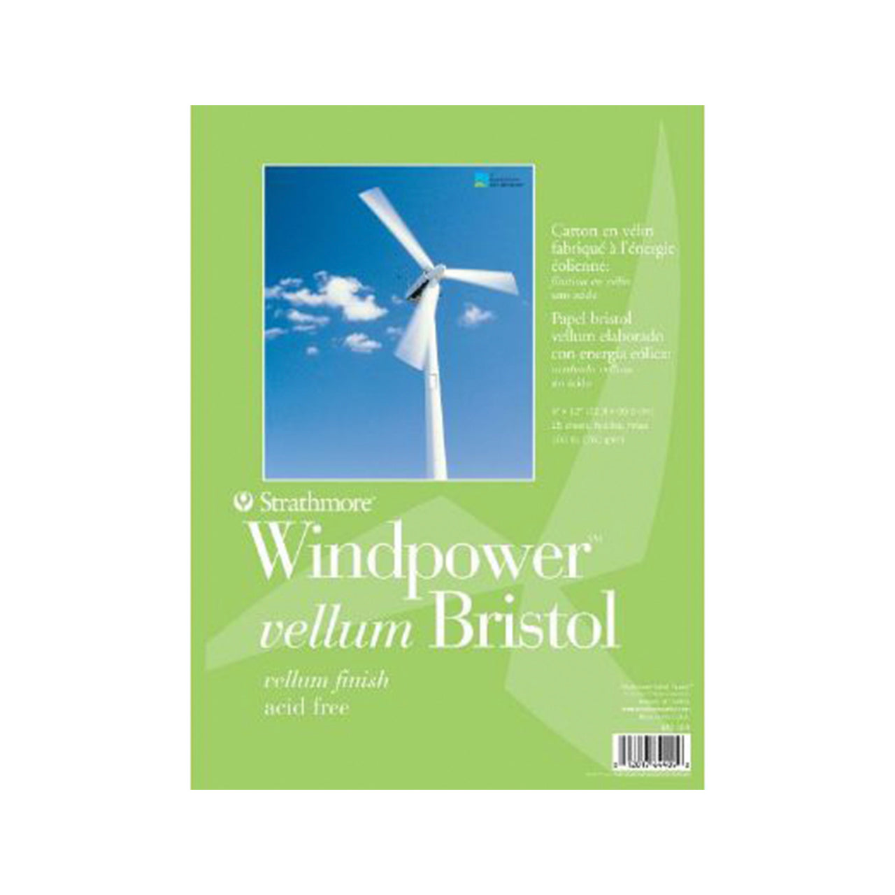 Papier bristol 9 X 12" / Collection Windpower (Éolienne) - Studio d'art Shuffle