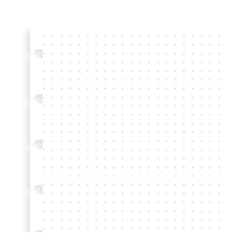 Feuilles de recharge pour cahier de notes / À points (32) - Studio d'art Shuffle