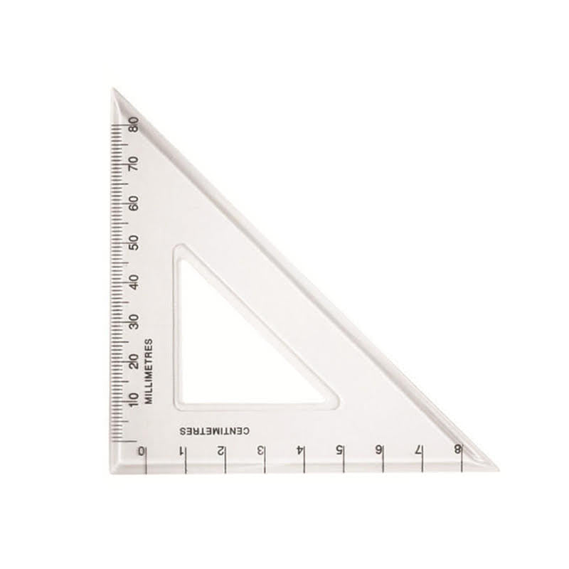 Triangle / Equerre Geometrique Softy Flex 15X10 - Kit de géométrie à la Fnac
