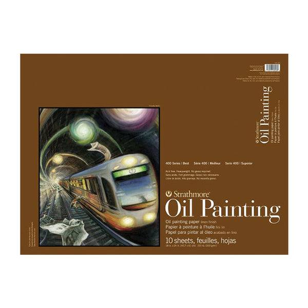 Papier à peinture à l'huile (10) / 18" X 24" - Studio d'art Shuffle