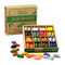 Boîte de 64 crayons en cire végétale - 16 couleurs - Studio d'art Shuffle