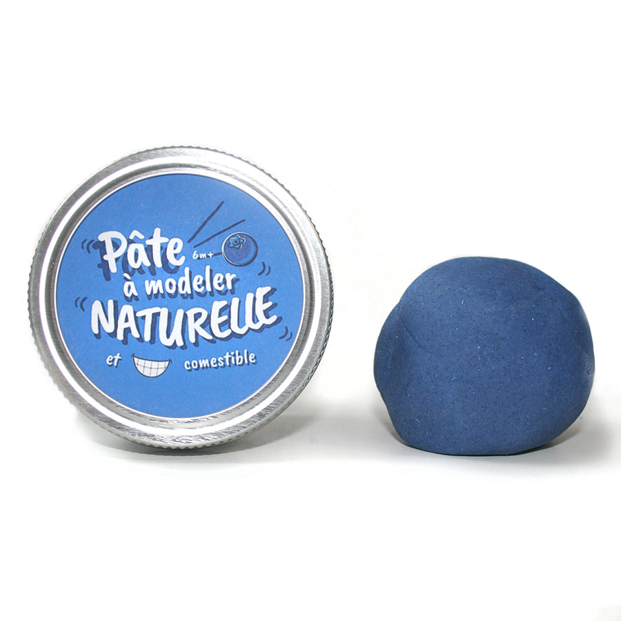 Pâte à modeler naturelle / Bleu de bleuet - Studio d'art Shuffle
