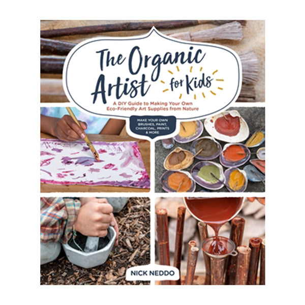 The Organic Artist for Kids Cover (anglais) - Studio d'art Shuffle