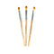 Trio de pinceaux en bambou pour petites mains - Studio d'art Shuffle
