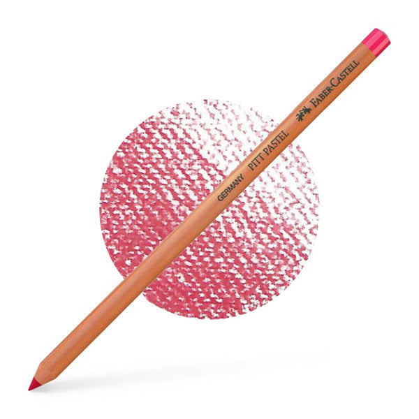 Crayon PITT pastel de Faber-Castell. Couleur rouge alizarin 226. Produit fabriqué en bois FSC et certifié carboneutre. - Vendu par le Studio d'art Shuffle