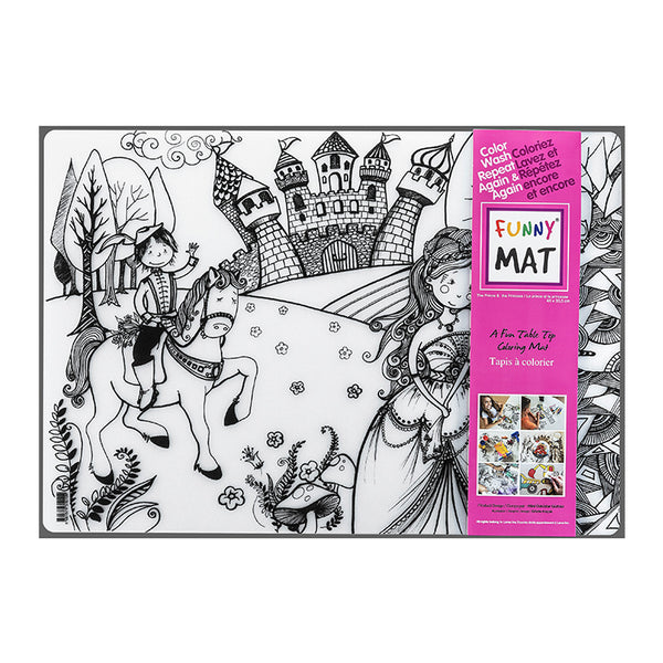 Tapis à colorier lavable Funny Mat ® / Conte de fées - Studio d'art Shuffle